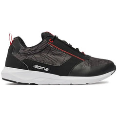 Alpina Alpina Comfort Ανδρικό Αθλητικό Παπούτσι Mizx Cool IS26-1K Μαύρο-Γκρι