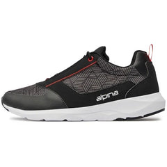 Alpina Alpina Comfort Ανδρικό Αθλητικό Παπούτσι Mizx Cool IS26-1K Μαύρο-Γκρι