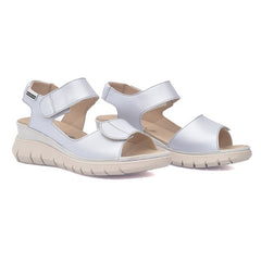 Baerchi Βaerchi Comfort Πέδιλο 61802-3013 Ασημένιο-Γκρι.