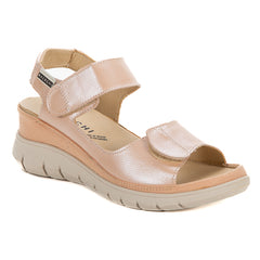Baerchi Βaerchi Comfort Πέδιλο 61802-3244 Μεταλλικό-Ροζ
