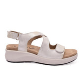 Baerchi Comfort Πέδιλο Marta 61653-2141 Ασημί