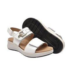 Baerchi Comfort Πέδιλο Marta 61654-1056 Λευκό