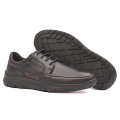 Baerchi Βaerchi Comfort Ανδρικό Παπούτσι Oliver 6133-1000 Μαύρο