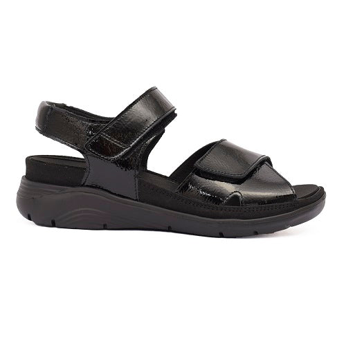 Baerchi Baerchi Comfort Πέδιλο Fresa 39701-9000 Μαύρο Λουστρίνι