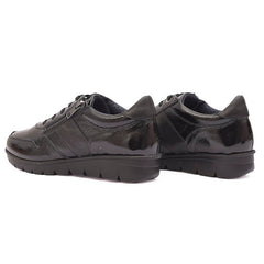 Baerchi Βaerchi Comfort Παπούτσι Flex 40901-2000 Μαύρο Λουστρίνι