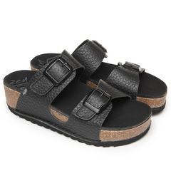 On Foot On Foot Comfort Ανοιχτό Πέδιλο Sedona 1100 Μαύρο