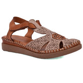 Treintas Treintas Comfort Πέδιλο Tati L-1016 Μπεζ-Καφέ