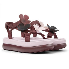 Camper Comfort Πέδιλο Twins K201726-014 Μπορντό - Ροζ