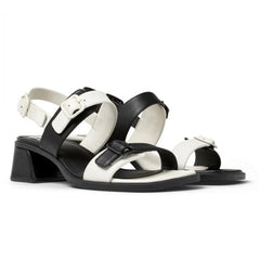 Camper Camper Comfort Πέδιλο Twins K201739-006 Λευκό - Μαύρο
