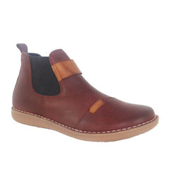 Μποτάκι Jennis 7211C-1824 Μπορντό