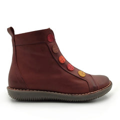 Μποτάκι Vino 6419-1747 Σκούρο Μπορντό