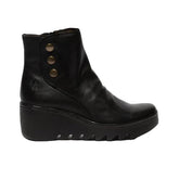 FLY London Μποτάκι Brom P501344008 Μαύρο