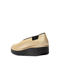 FLY London Fly London Comfort Μοκασίνι Jury P501470003 Χρυσό-Μαύρο