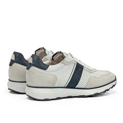 Fluchos Fluchos Comfort Ανδρικό Παπούτσι Walter F2083 Off White-Μπλε