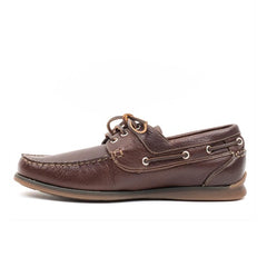 Fluchos Comfort Ανδρικό Παπούτσι Poseidon 7625 Σκούρο Καφέ