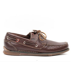 Fluchos Comfort Ανδρικό Παπούτσι Poseidon 7625 Σκούρο Καφέ