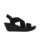 FLY London Πέδιλο Yazi P500888000 Μαύρο