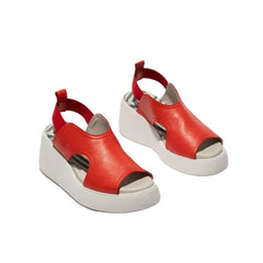 Fly London Comfort Πέδιλο Duji P145410002 Κόκκινο