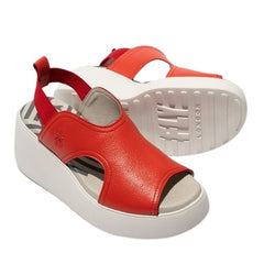 Fly London Comfort Πέδιλο Duji P145410002 Κόκκινο