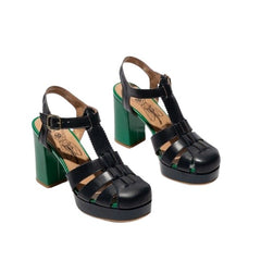 Fly London Comfort Πέδιλο Evit P145452000 Μπλε - Πράσινο