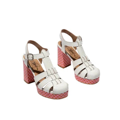 Fly London Comfort Πέδιλο Evit P145452001 Λευκό Λουστρίνι