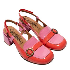 Fly London Comfort Πέδιλο Pemy P145456001 Ροζ - Κόκκινο Λουστρίνι