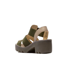 FLY London Fly London Comfort Πέδιλο Teev P501615000 Μπεζ - Χακί