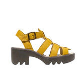 Fly London Comfort Πέδιλο Terf P501614003 Κίτρινο