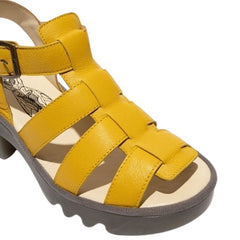 Fly London Comfort Πέδιλο Terf P501614003 Κίτρινο