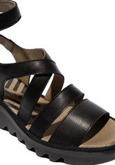 FLY London Πέδιλο Bafy P501485001 Μαύρο