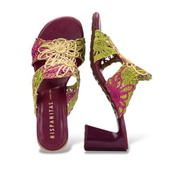Hispanitas Hispanitas Comfort Ανοιχτό Πέδιλο Orquidea HV264801-C001 Πολύχρωμο Κίτρινο