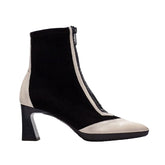 Μποτάκι Atlanta BHI254186 Μαύρο - Κρεμ
