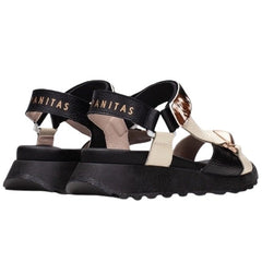 Hispanitas Comfort Πέδιλο Ambar CHV264807-C003 Μαύρο-Πολύχρωμο