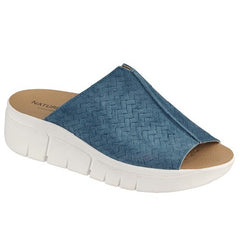 Naturelle Naturelle Comfort Ανοιχτό Πέδιλο 11001 Μπλε