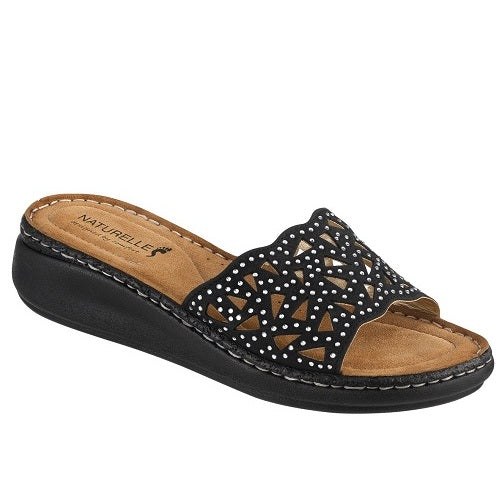 Naturelle Naturelle Comfort Ανοιχτό Πέδιλο 2104 Μαύρο
