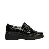 Pitillos Loafer Cross 10055 Μαύρο Λουστρίνι