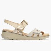 Pitillos Πέδιλο Glacio 20113 Λευκό-Μπεζ-Χρυσό