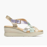 Pitillos Πέδιλο Mermaid 10361 Χρυσό-Πολύχρωμο