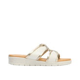 Pitillos Comfort Πέδιλο Stella 5550 Άσπρο-Χρυσό