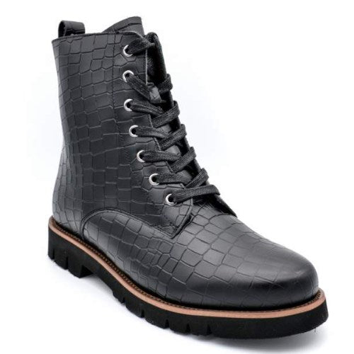 Treintas Treintas Comfort Μποτάκι Army 4236 Μαύρο