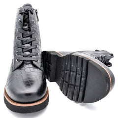 Treintas Treintas Comfort Μποτάκι Army 4236 Μαύρο