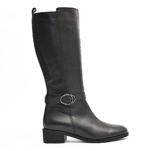 Treintas Treintas Comfort Μπότα Vicki L-1102 Μαύρη