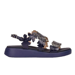 Wonders Comfort Πέδιλο Mar 51 C-6551 Μπλε Λουστρίνι