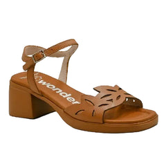Wonders Comfort Πέδιλο Moai 01 D-2301 Καφέ