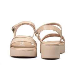 Wonders Comfort Πέδιλο Venus 01 B-1001 Μπεζ Λουστρίνι