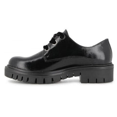 Alpina Alpina Comfort Παπούτσι Amica 878E-1 Μαύρο Λουστρίνι