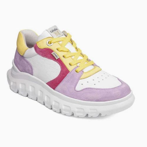 Callaghan Παπούτσι Pesca 56002 Άσπρο-Φούξια-Κίτρινο-Μωβ