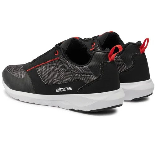 Alpina Ανδρικό Αθλητικό Παπούτσι Mizx Cool IS26-1K Μαύρο-Γκρι