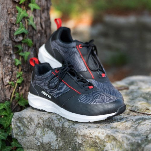 Alpina Ανδρικό Αθλητικό Παπούτσι Mizx Cool IS26-1K Μαύρο-Γκρι