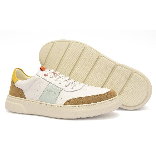 Baerchi Ανδρικό Παπούτσι Chivita 3680-1190 Άσπρο-Πολύχρωμο